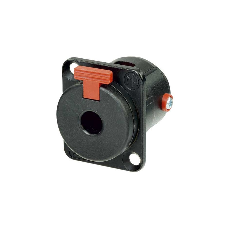 Conector Jack 1/4 Hembra Neutrik Nj3Fp6C-Bag Bk