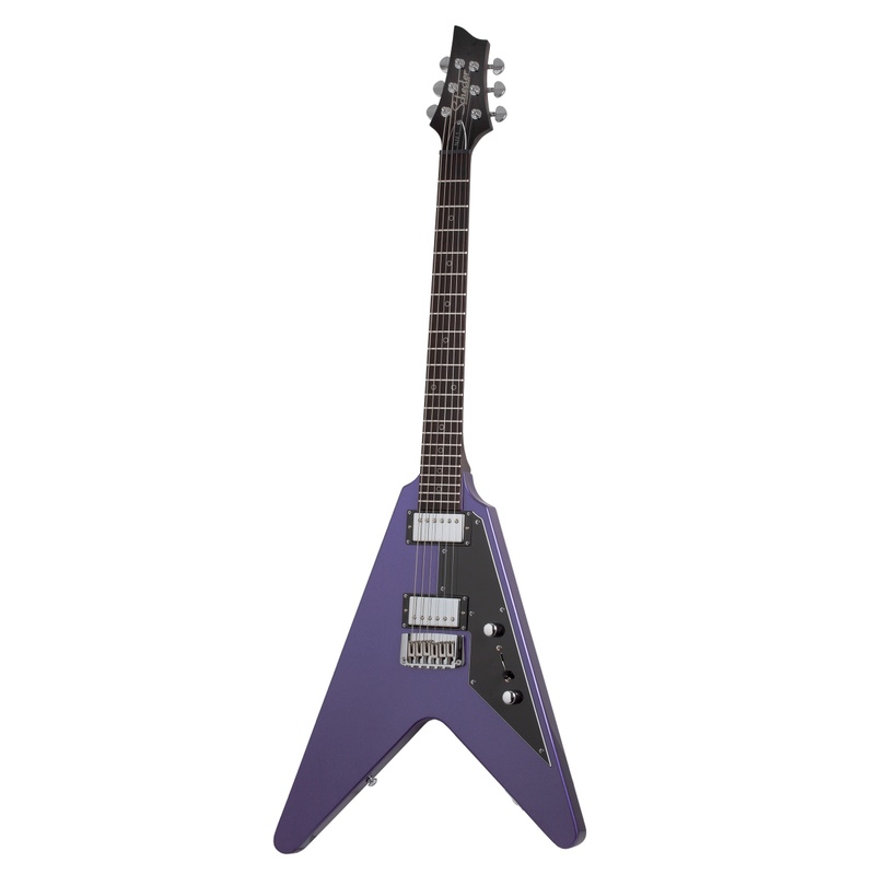 GUITARRA ELÉCTRICA SCHECTER NICK JOHNSTON V-1 A.VIOLET