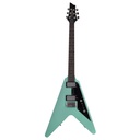 GUITARRA ELÉCTRICA SCHECTER NICK JOHNSTON V-1 A. GREEN GRN