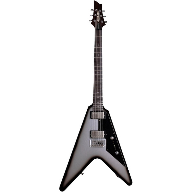 GUITARRA ELÉCTRICA SCHECTER NICK JOHNSTON USA V-1 ATOMIC MERCURY