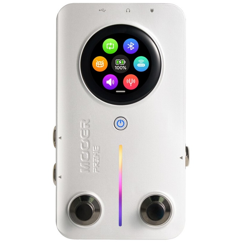 Pedal Multi‑Efectos Mooer Prime M2 Satin Silver