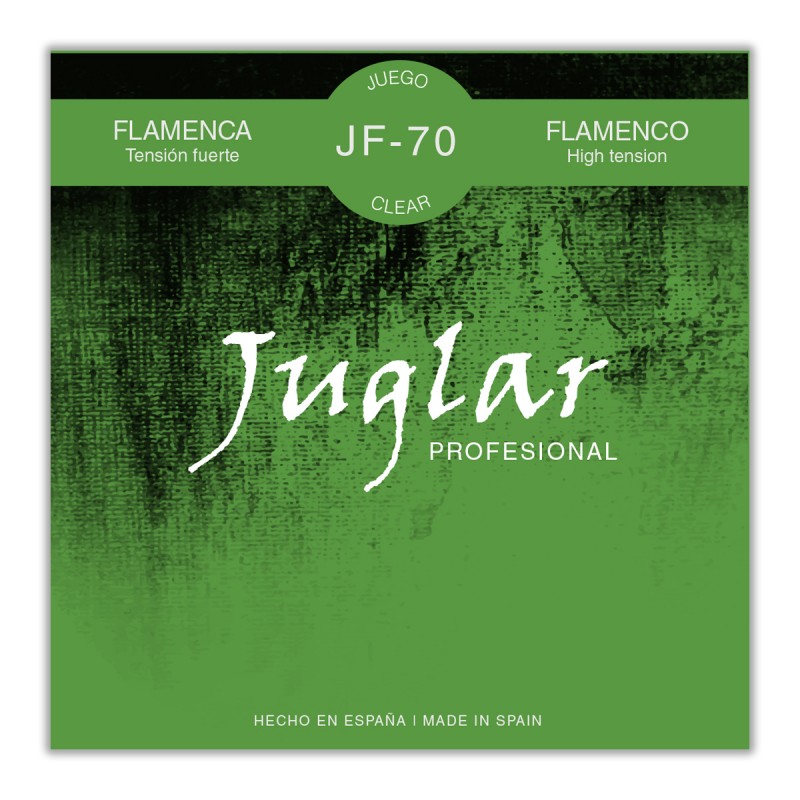 JUEGO CUERDAS JUGLAR JF-70 FLAMENCA CLEAR