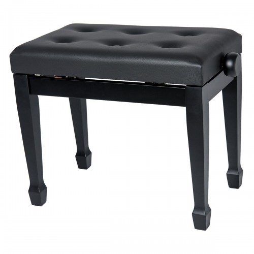 BANQUETA PIANO PIANOVA PS-02M NEGRO MATE