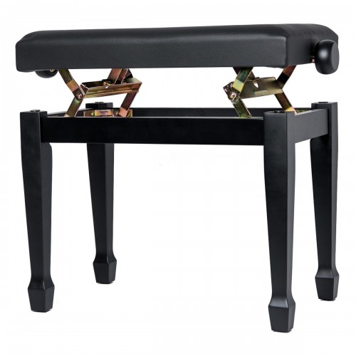 BANQUETA PIANO PIANOVA PS-02M NEGRO MATE