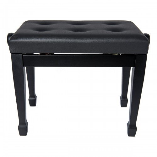 BANQUETA PIANO PIANOVA PS-02M NEGRO MATE