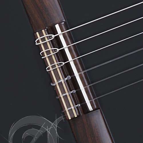 GUITARRA ALHAMBRA 1C BLACK SATIN CW-EZ