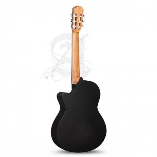 GUITARRA ALHAMBRA 1C BLACK SATIN CW-EZ