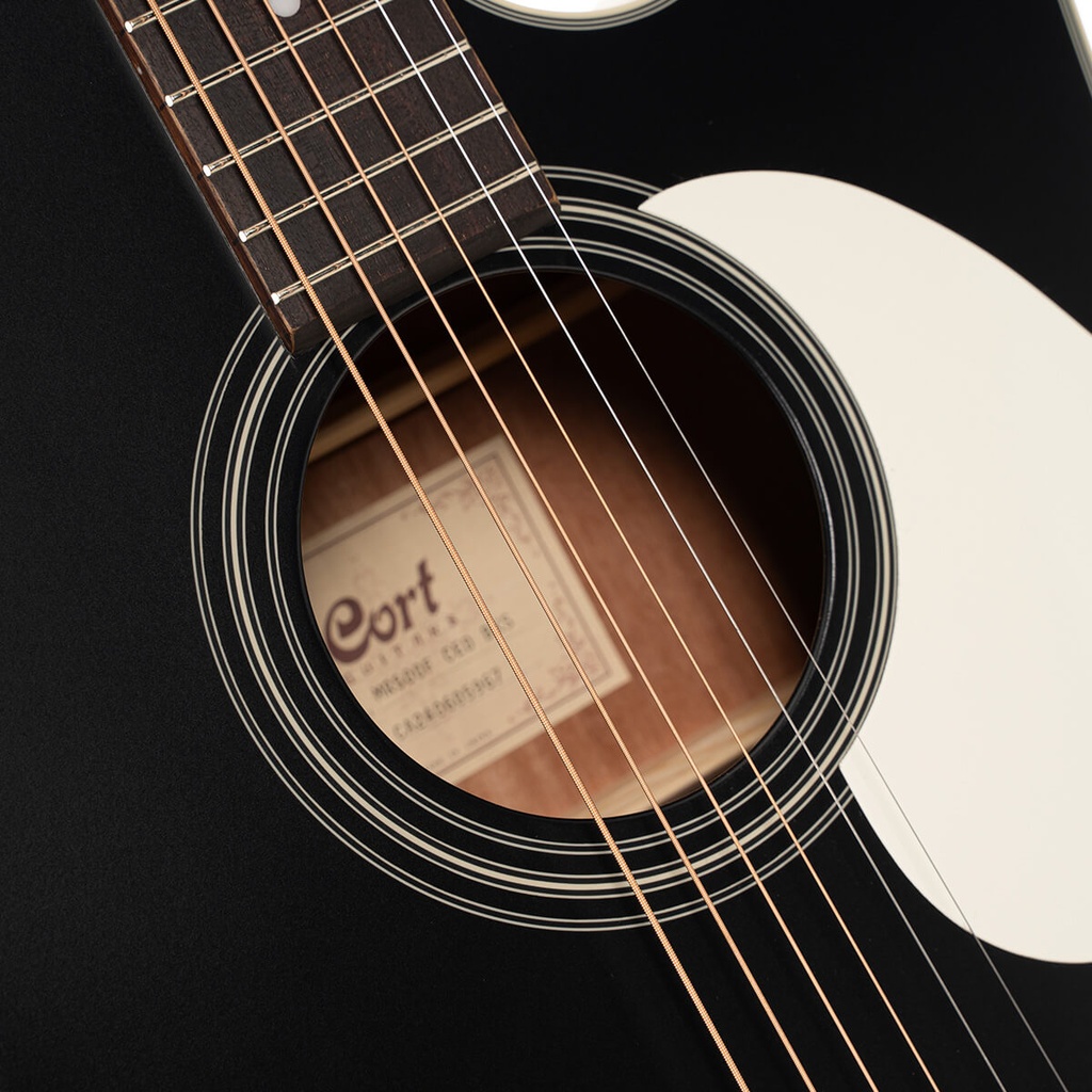GUITARRA ELECTROACUSTICA CORT MR-500F-CED BKS