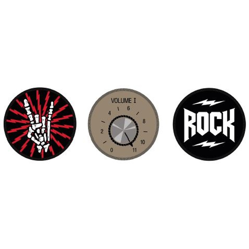 Parche Ritter Rxbdg15 Rock'N Metal Set-3