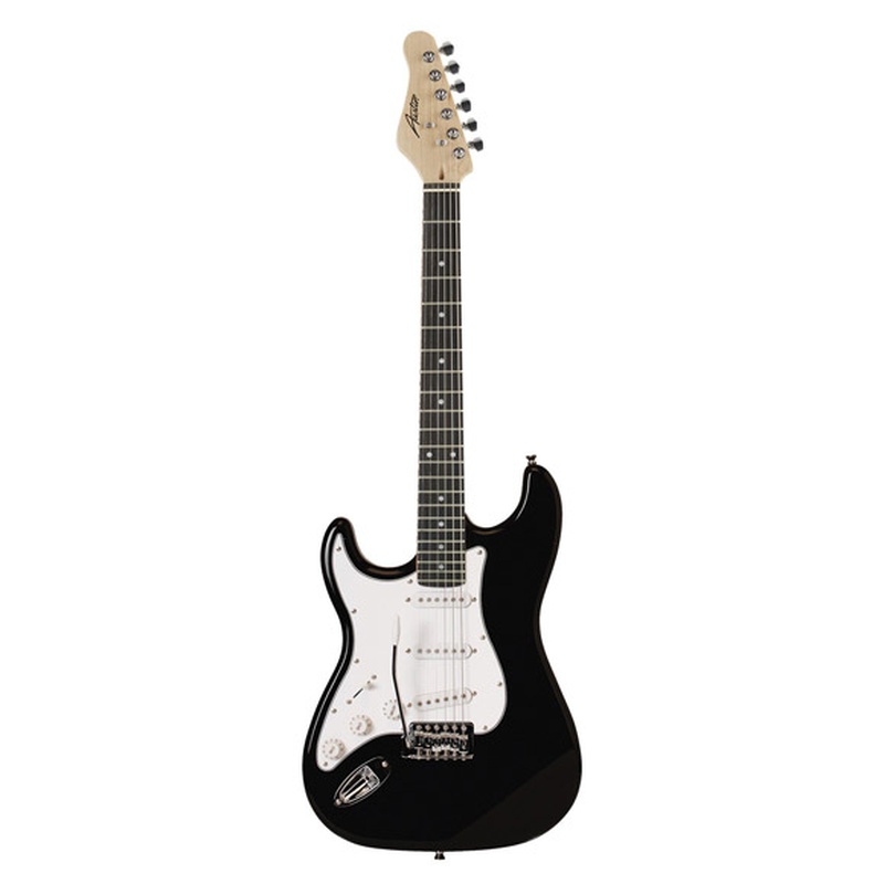 Guitarra Electrica Austin Ast100 Zurdo Bk