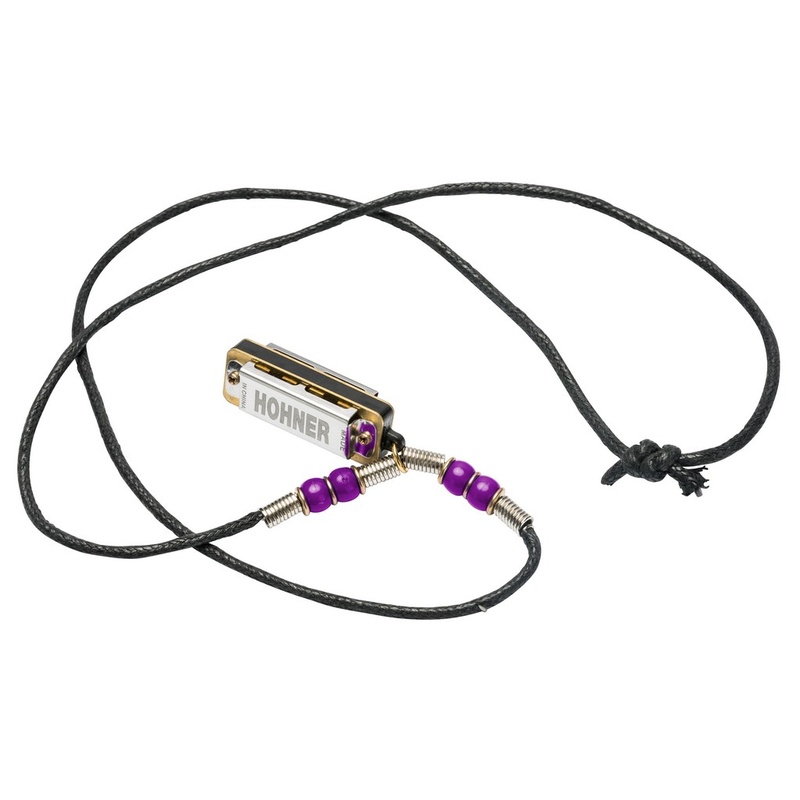 Armónica Diatónica Mini Hohner Mini Harp Violeta