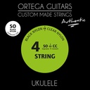 Cuerdas Ukelele Ortega Ukabk-So Bk