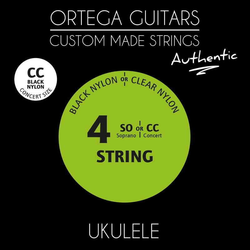 Cuerdas Ukelele Ortega Ukabk-Cc Bk