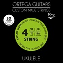 Cuerdas Ukelele Ortega Ukp-So Nylon Crystal