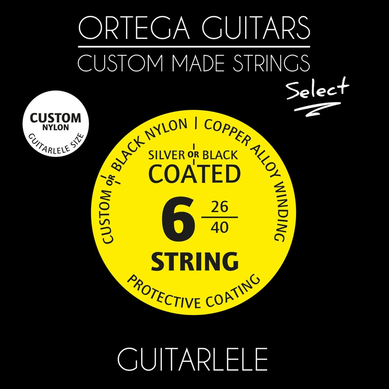 Juego Cuerdas Ukelele Ortega Select Nylon Custom