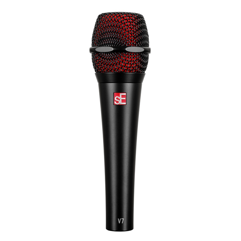 Micrófono Dinámico De Mano Se Electronics V7 Bk
