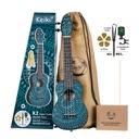 Ukelele Electrificado Soprano Keiki K2Ss-Bkc