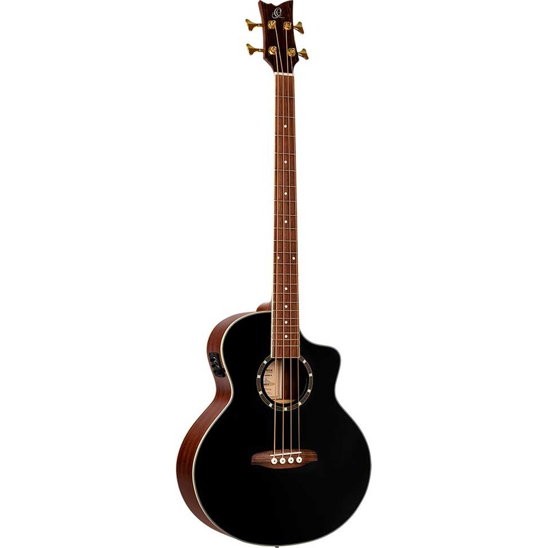 Bajo Acústico Electrificado Ortega D8Ce-4 Bk