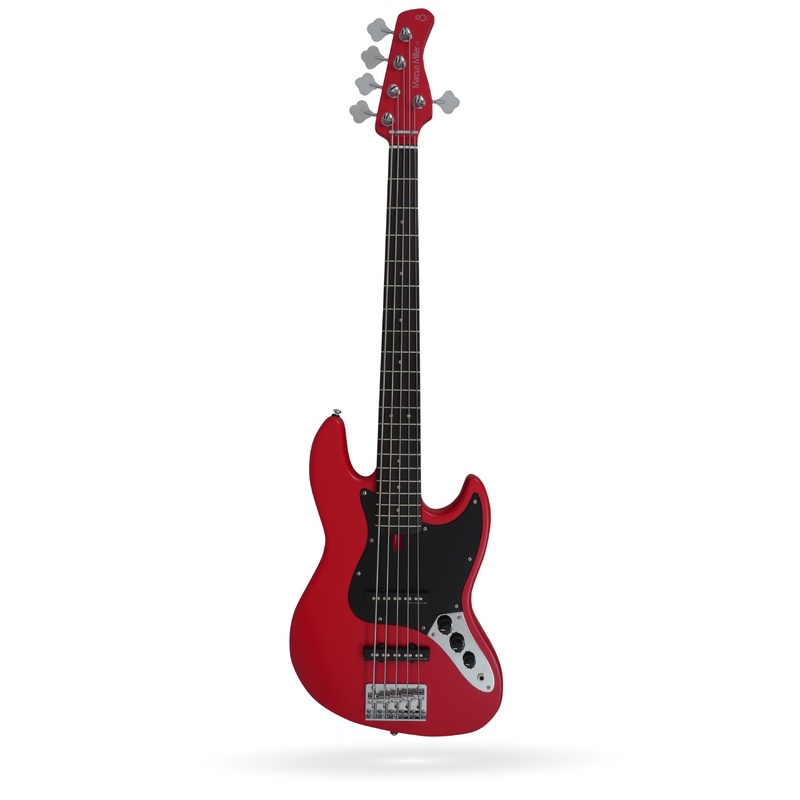 Bajo De 5 Cuerdas Marcus Miller V3P-5 Red Satin