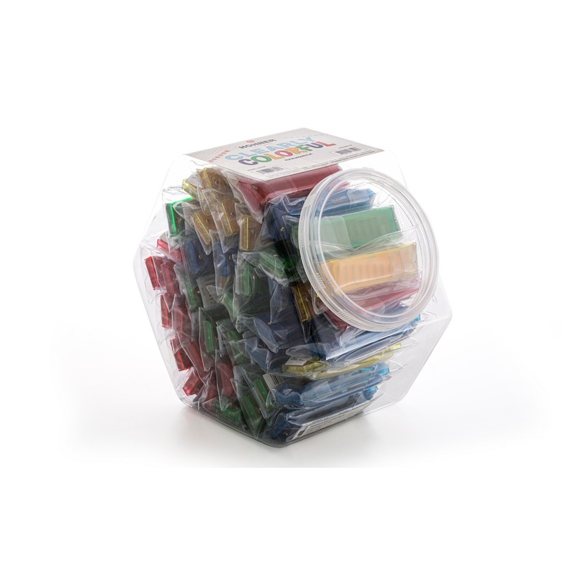 Armónica Diatónica Hohner Translucent Harp 48 Pcs Canister Display