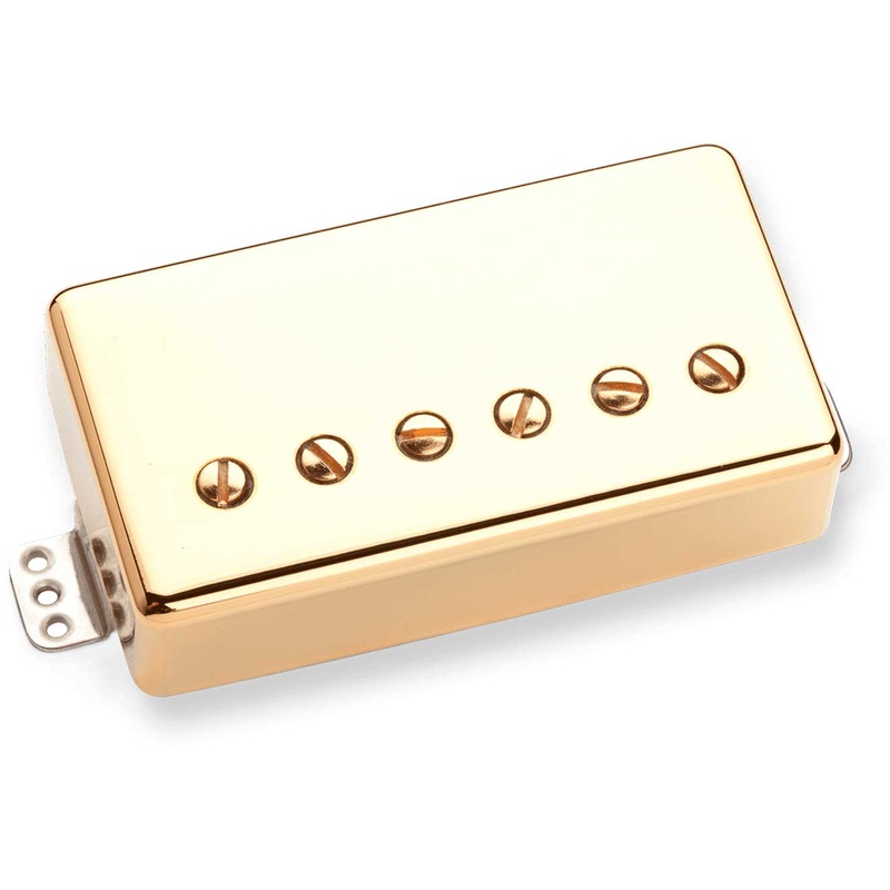 Pastilla Humbucker Seymour Duncan Green Magic Trembucker Gold Cover