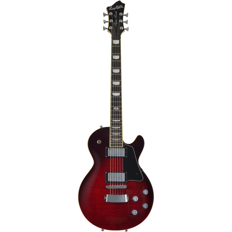 Guitarra Eléctrica Hagstrom Super Swede Crimson Flame 2023