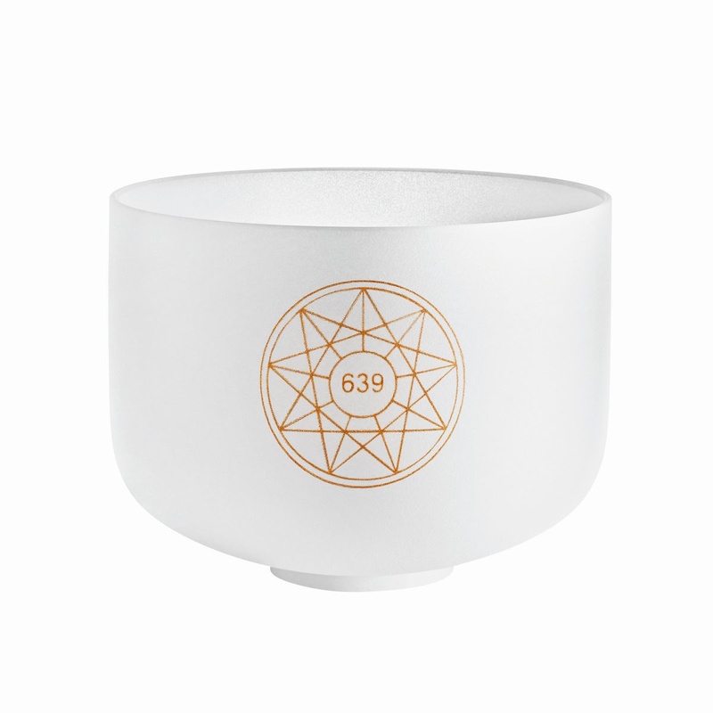 Cuencos Tibetanos De Cristal Sonic Energy Solcsb10-639 Wh