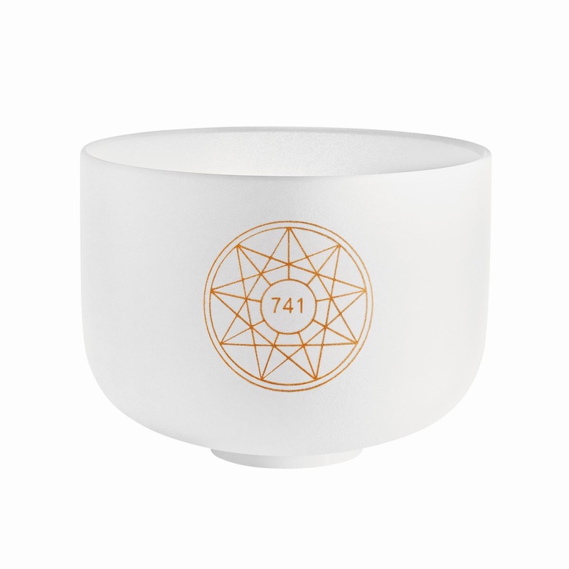 Cuenco Tibetano De Cristal Sonic Energy Solcsb10-741