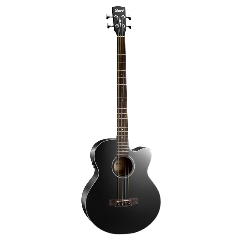 BAJO ACÚSTICO CORT AB850F BK W/BAG
