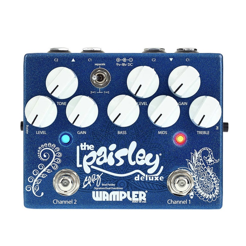 PEDAL DE OVERDRIVE WAMPLER PAISLEY DRIVE DLX