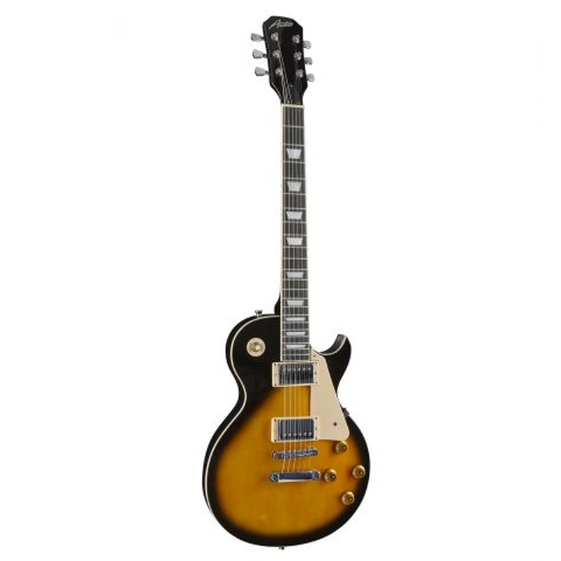 Guitarra Eléctrica Austin As6Prots Super 6 Pro Sunburst