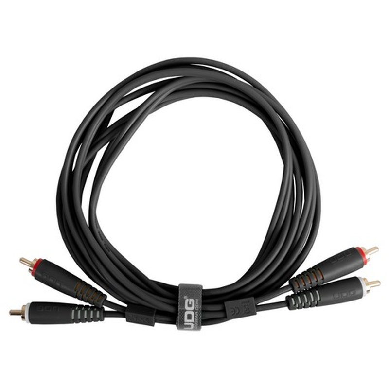 Cable Audio Rca Udg Gear U97001Bl Ultimate Audio Cable Set Rca-Rca Straight Bk