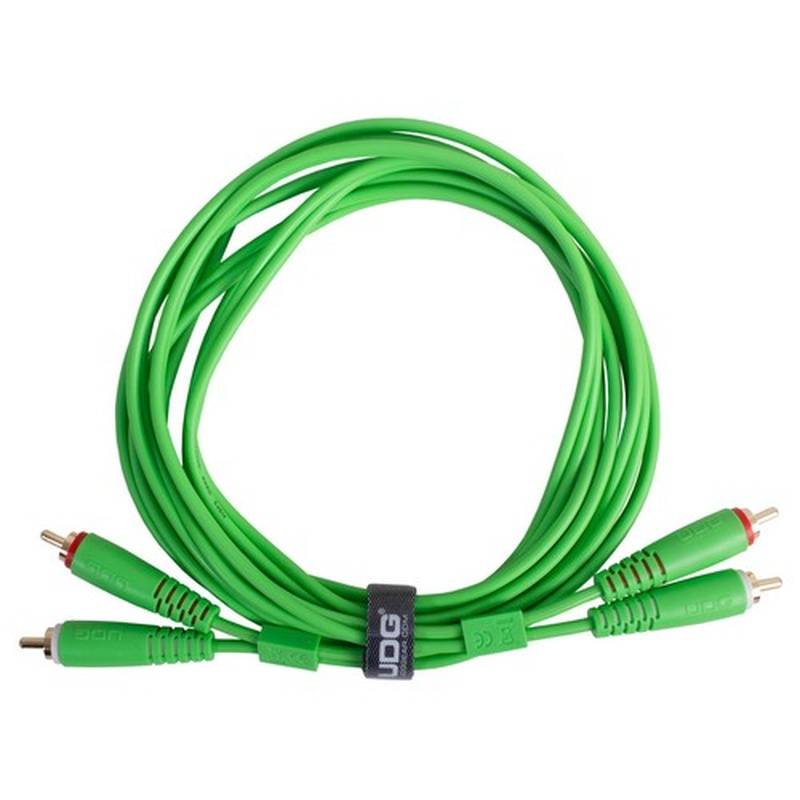 Cable De Audio Rca Udg Gear U97003Gr Green