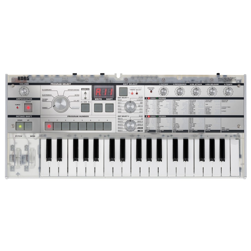Teclado Sintetizador Korg Microkorg Crystal