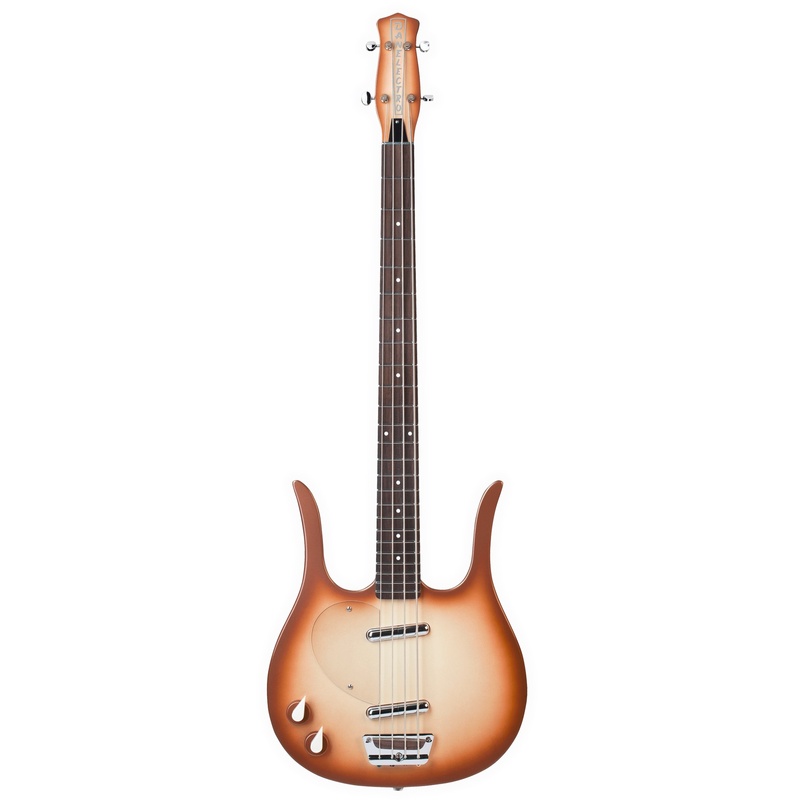 Bajo De 4 Cuerdas Danelectro 58 Longhorn Lefty Copper B