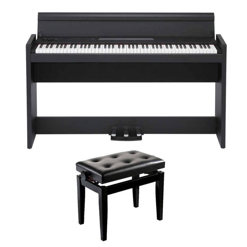 PIANO DIGITAL KORG LP-380-BK U KIT BANQUETA BGM