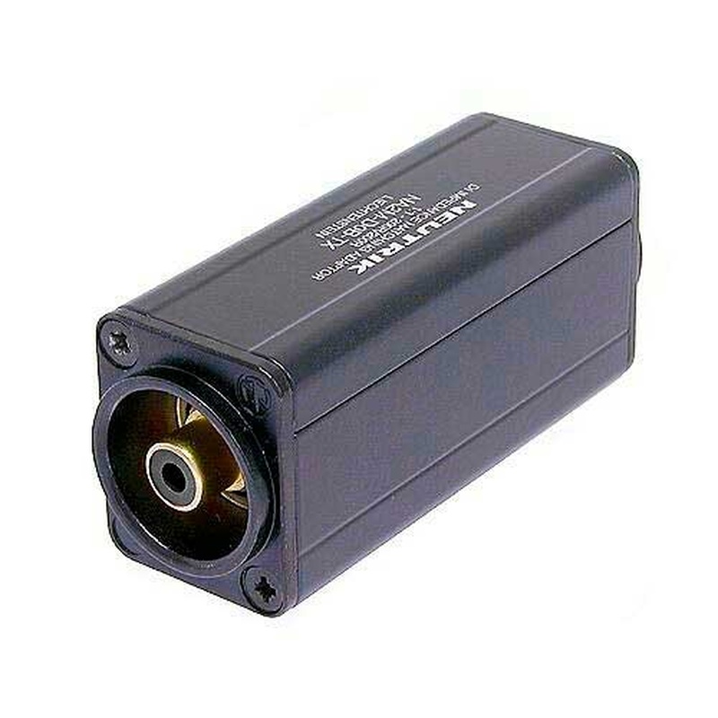 Adaptador Xlr A Rca Neutrik Na2M-D0B-Tx Bk