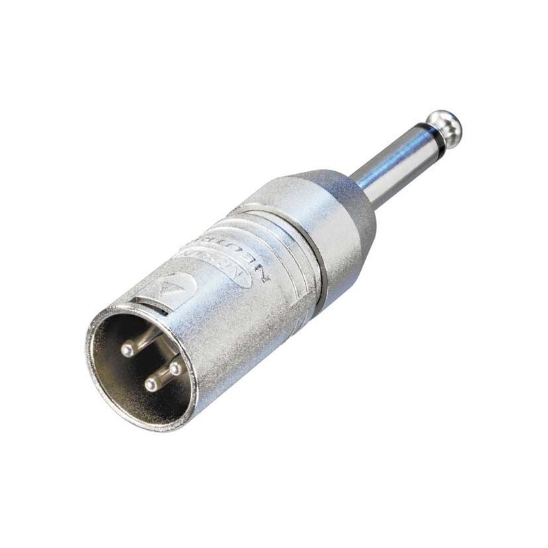 Adaptador Xlr A Jack Mono 1/4 Neutrik Na2Mp