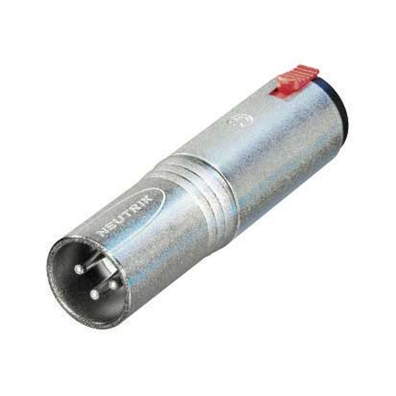 Adaptador Xlr A Jack Neutrik Na3Mj