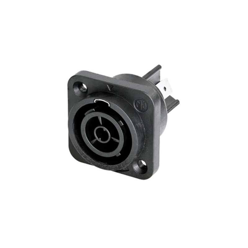 Conector Powercon Neutrik Nac3Fpx-Top-Sb