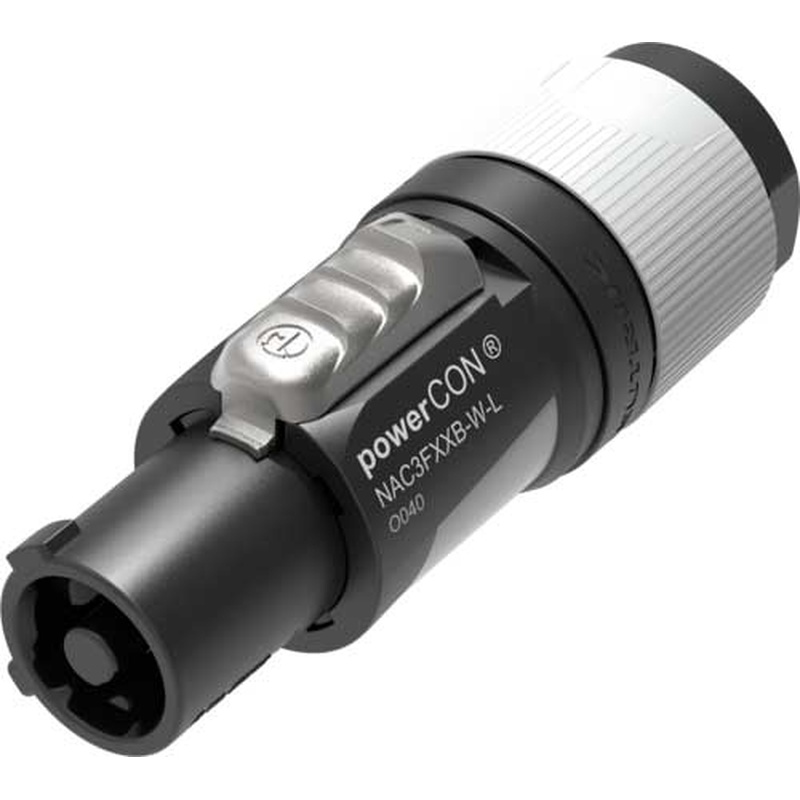 Conector Aéreo Powercon Neutrik Nac3Fxxb-W-L Bk