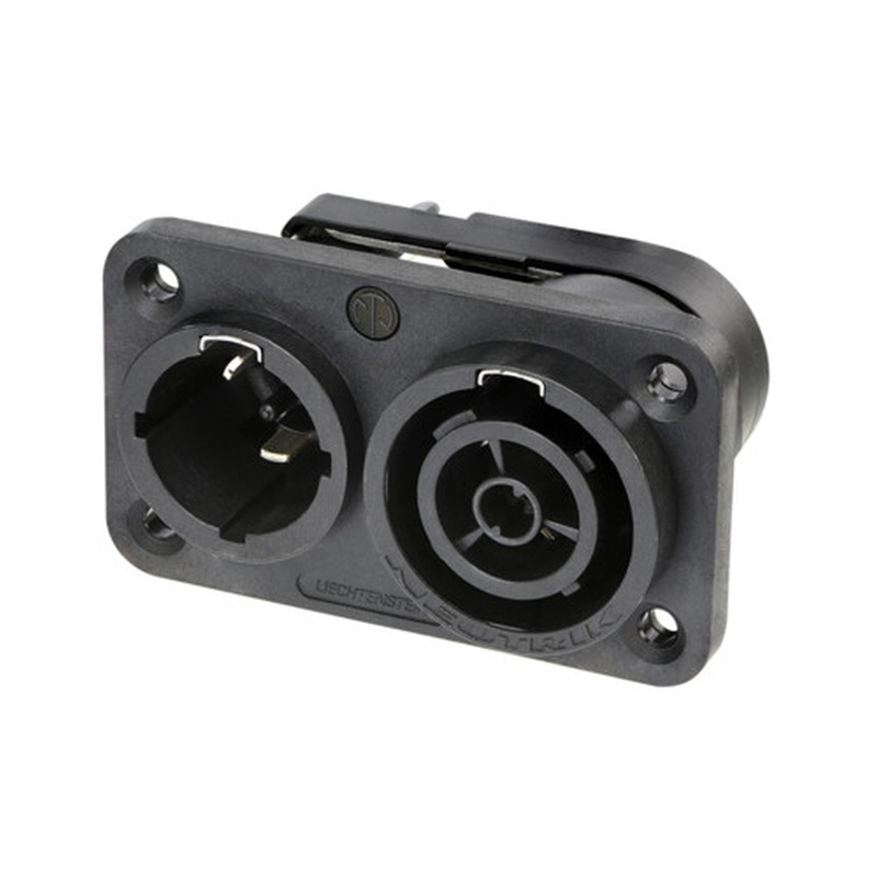 Conector Powercon Neutrik Nac3Px-Top-Sb