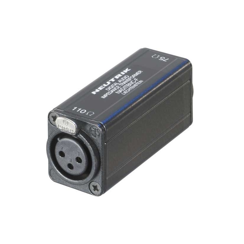 Adaptador Xlr A Bnc Neutrik Nad It Bnc-F Bk