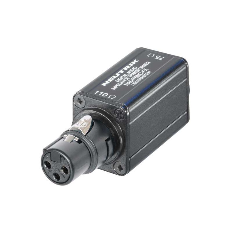 Adapter Xlr Bnc Neutrik Naditbnc-Fx Bk