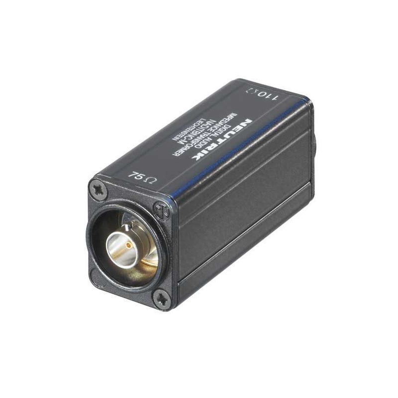 ADAPTADOR XLR NEUTRIK NADITBNC-M BK