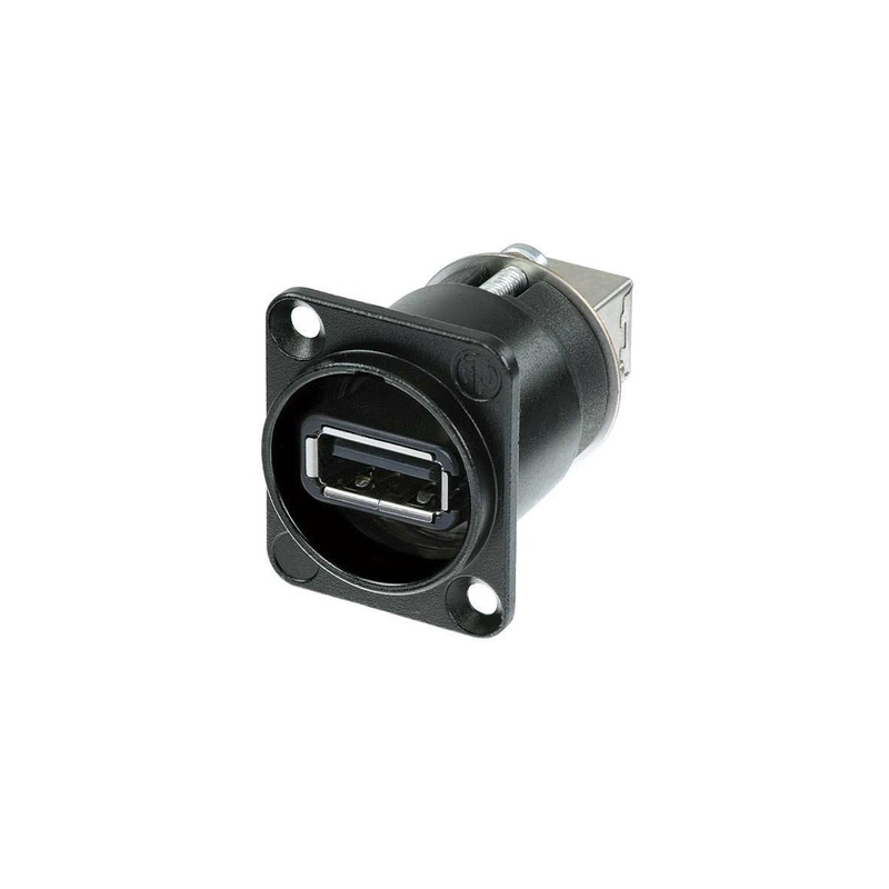 CONECTOR DE CHASIS USB 2.0 NEUTRIK NAUSB-W-B