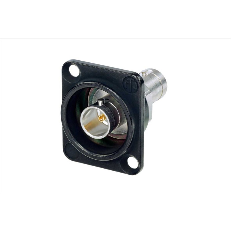 Conector Bnc De Chasis A Terra Neutrik Nbb75Dfgb Bk