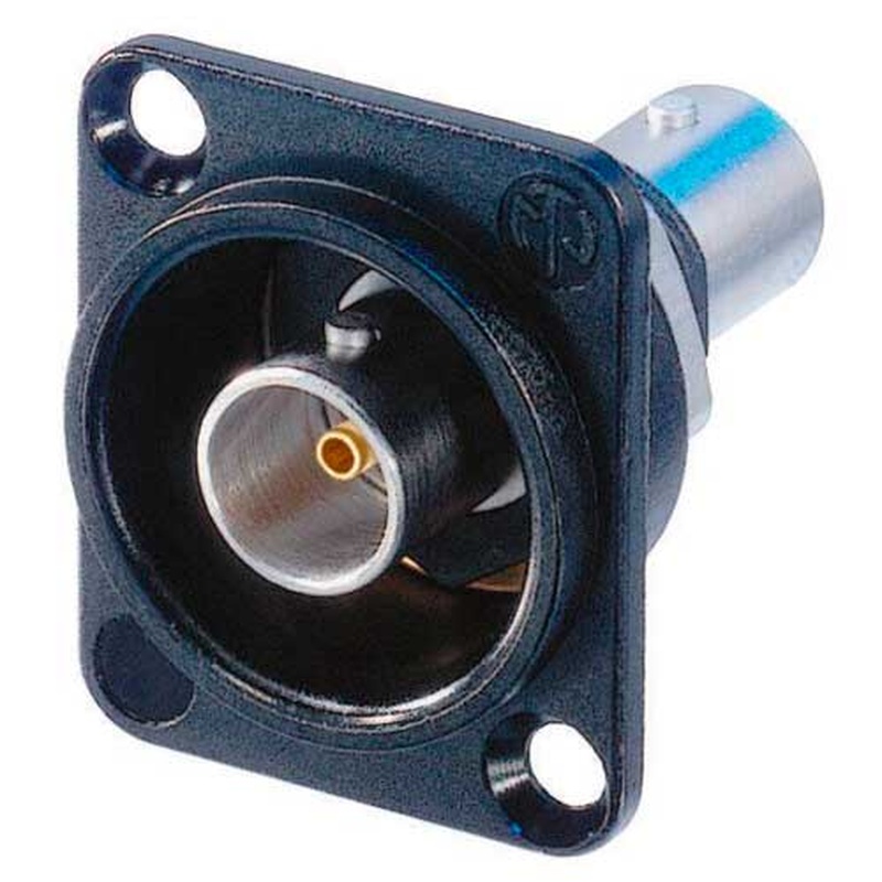 Conector Bnc Neutrik Nbb75Dfib Bk