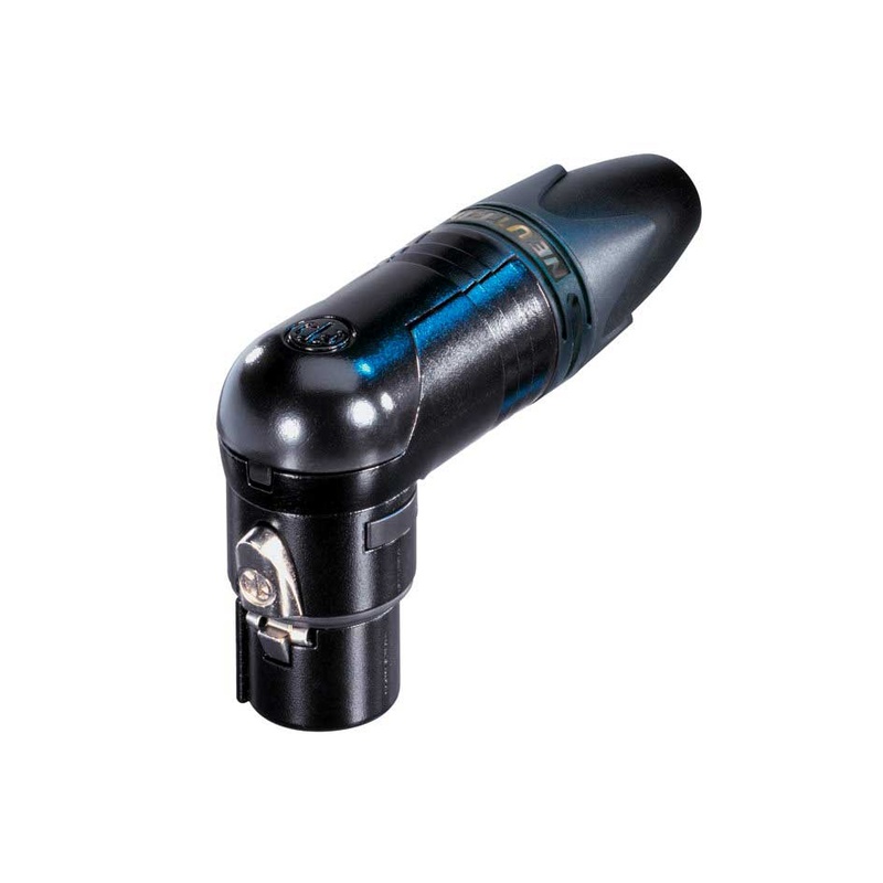 Conector Xlr Neutrik Nc10Frx-14-B Rx Bk