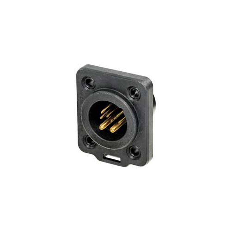 Conector Xlr Chasis Neutrik Nc10Mdx-Top Bk